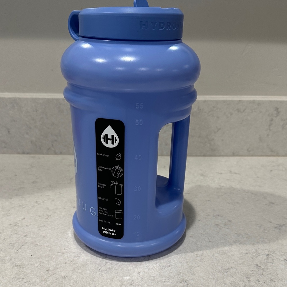 HydroJug Light Blue Water Bottle LE, Sold Out Color - Picture 2 of 6